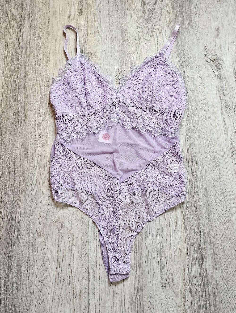 New Blashe Eyelash Lace Mesh Lingerie Teddy